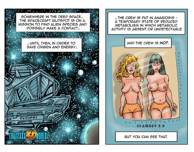 Slutty spaceship toon girls get their - Cartoon Sex - Picture 1