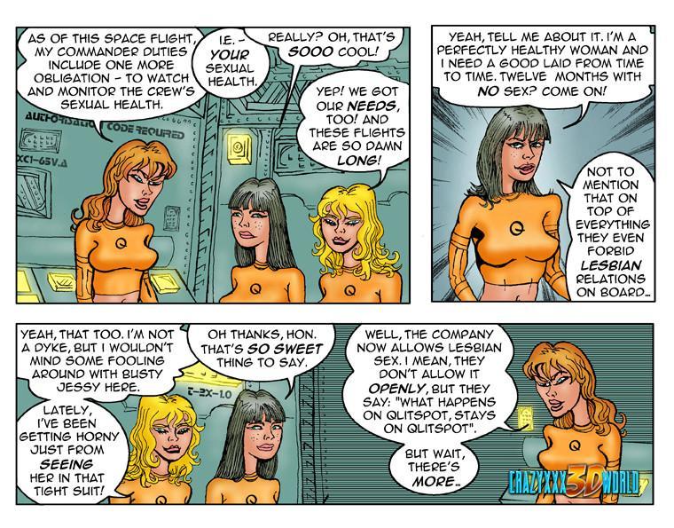 Slutty spaceship toon girls get their - Cartoon Sex - Picture 4