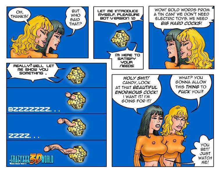 Slutty spaceship toon girls get their - Cartoon Sex - Picture 8