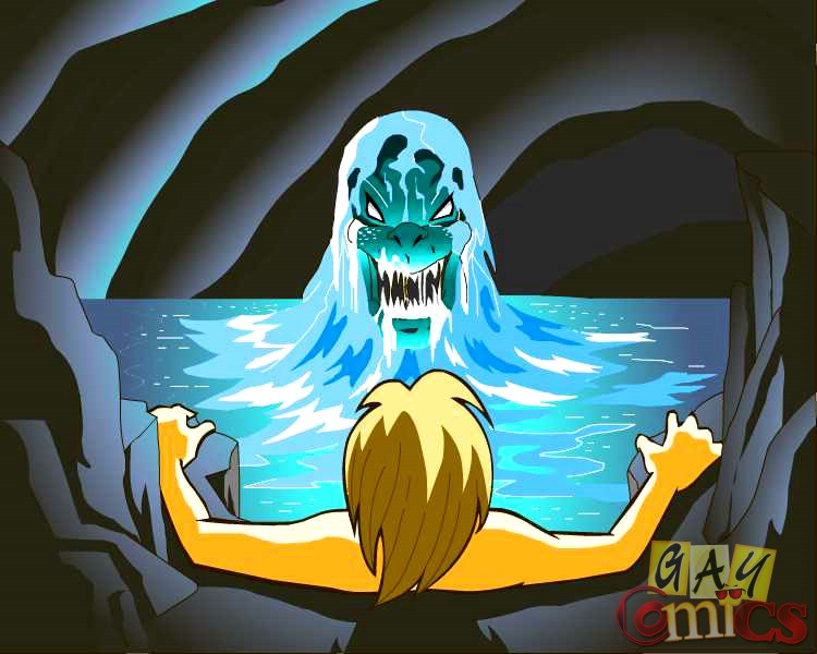 Hot Fee Fuck With The Water Monster Silver Cartoon Picture 5