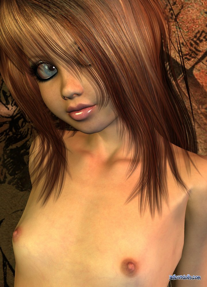Cool long-haired 3d chick with - Cartoon Porn Pictures - Picture 9