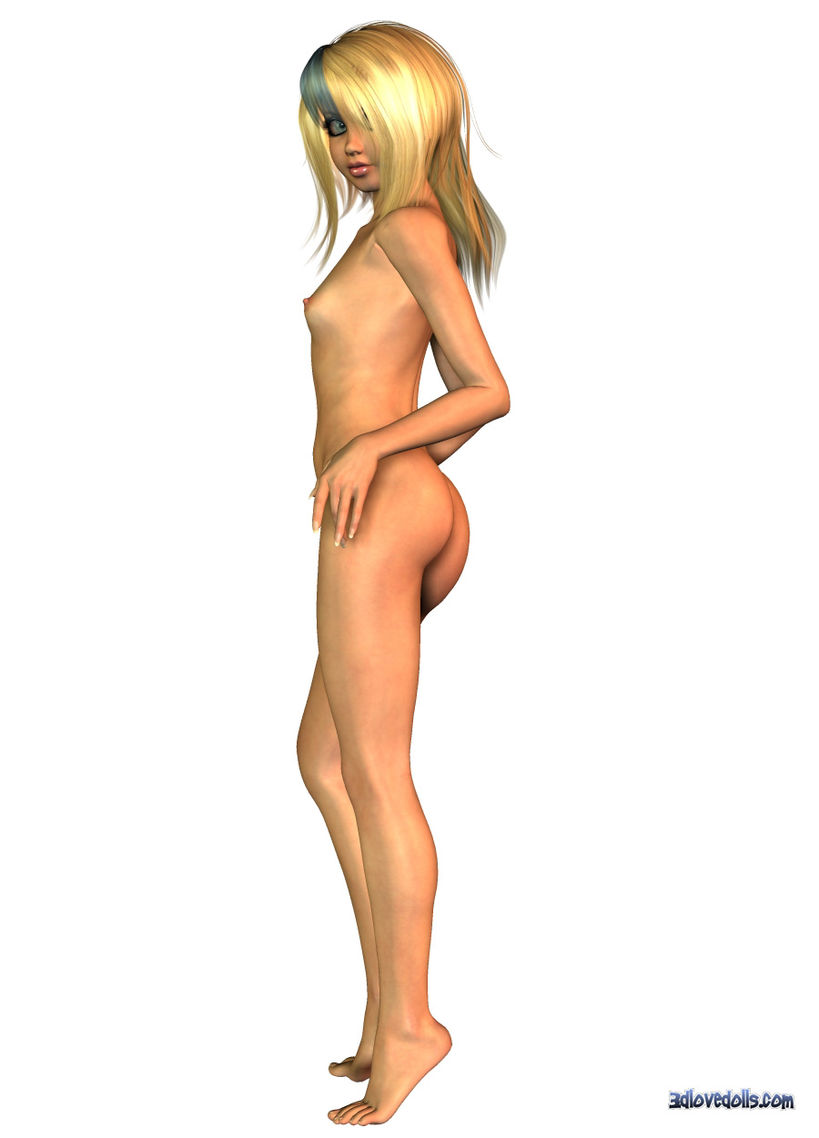 3d Toon Big Tits - Slim 3d toon girl with small tits - Cartoon Porn Pictures - Picture 3