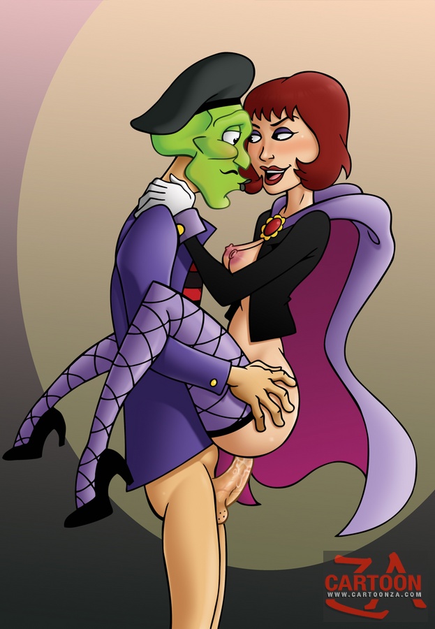 Inimitable Mask adores fucking sexy chicks - Cartoon Sex - Picture 2