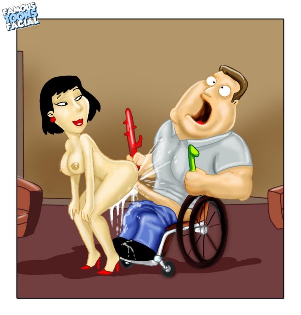 Lustful Peter Griffin banging hard his wife - Cartoon Sex - Picture 2