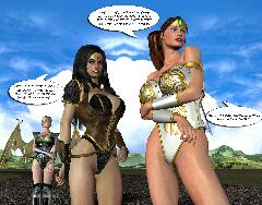 Hot 3d toon chicks from the ancient - BDSM Art Collection - Pic 3