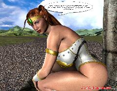 Awesome naked 3d toon blonde gets - BDSM Art Collection - Pic 6