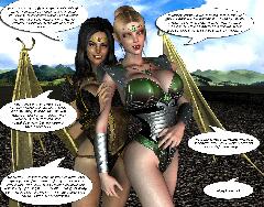 Very hot beautiful chicks with gorgeous - BDSM Art Collection - Pic 8