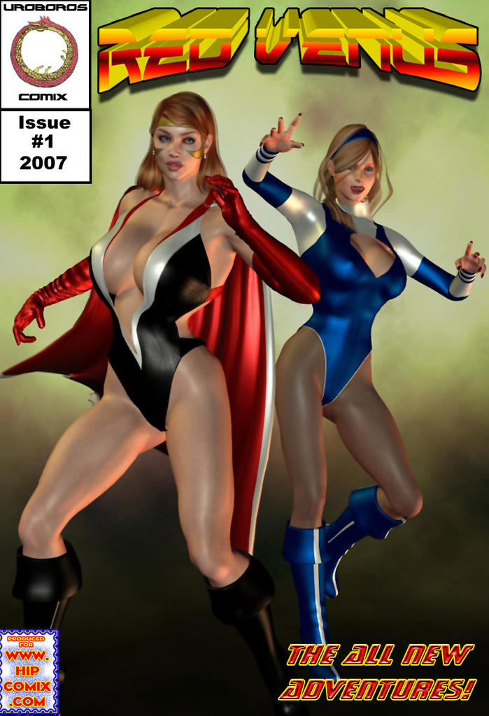 Awesome 3d adult toon with three busty - BDSM Art Collection - Pic 5