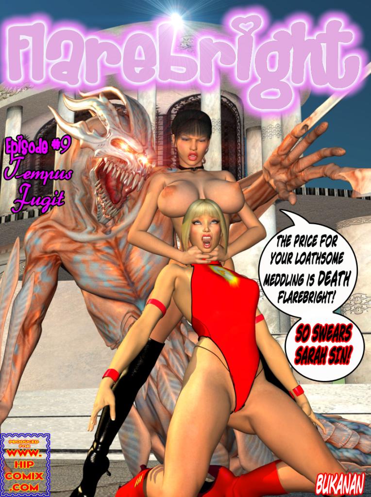 Hot busty 3d toon mistress gets high - BDSM Art Collection - Pic 8