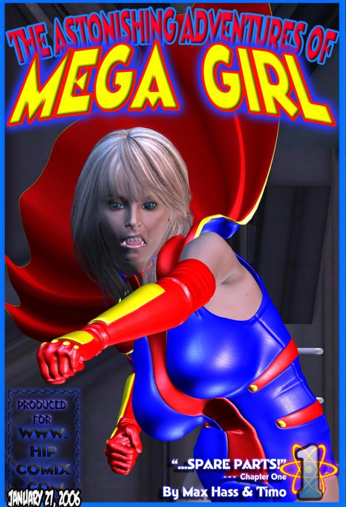 Horny Mega girl loves to fuck somebody - BDSM Art Collection - Pic 1