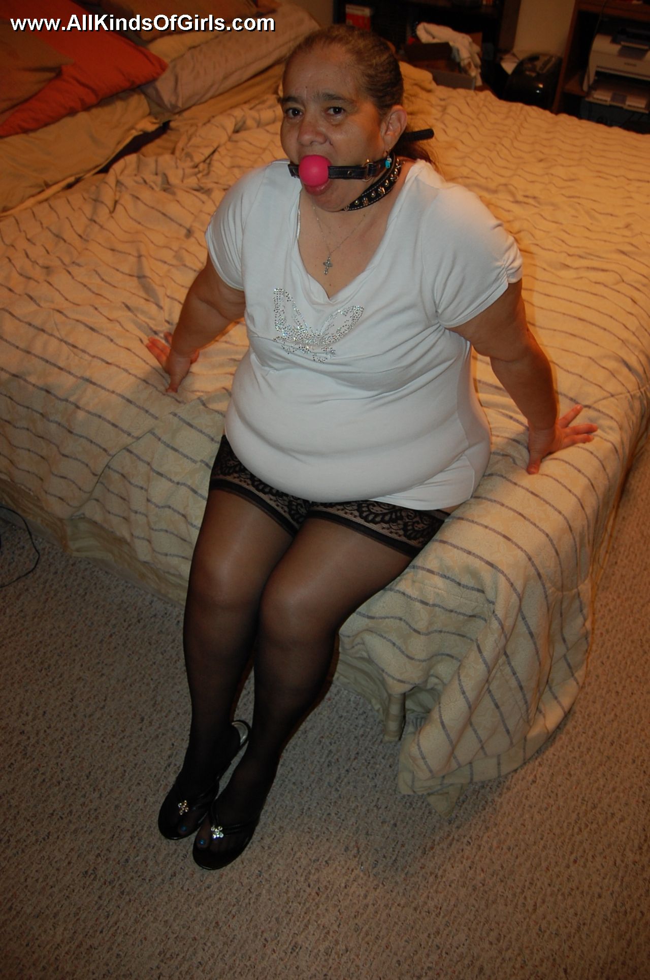 Mature Mexican Granny Sylvia Loves Being Golden Bbw Picture 3