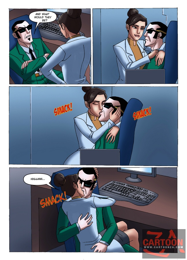 648px x 900px - Cute curvy doctor Holiday seduces Agent Six - Cartoon Sex - Picture 3