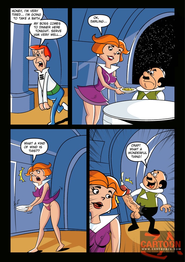 Slutty Jane gets horny when she see Cosmos - Cartoon Sex - Picture 1