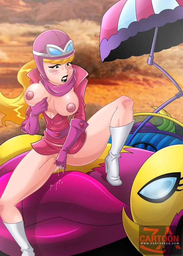 Horny Penelope Pitstop gets fucked from - Cartoon Sex - Picture 1