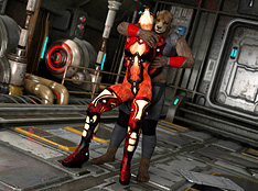 Space pioneers female fox creature and a huge - Cartoon Sex - Picture 1