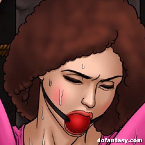 Kinky mistress kissing her blindfolded - BDSM Art Collection - Pic 2