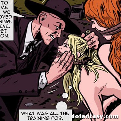 Enchained and roped slave girls getting - BDSM Art Collection - Pic 4