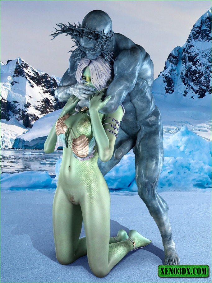 Horny goddess gets rammed so hard by an ice - Cartoon Sex - Picture 1