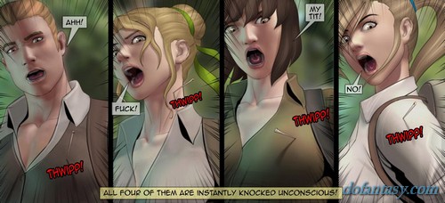 Jungle expedition ambushed by a tribal - BDSM Art Collection - Pic 4