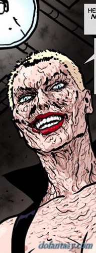 Joker-esque blonde dominatrix - BDSM Art Collection - Pic 2
