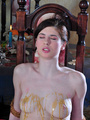 Skinny enslaved girl with clothespins on - Picture 10