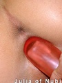 Close up of a huge dildo in a tight - Picture 11