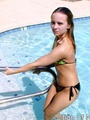 Sexy teen gets all wet in the swimming - Picture 8