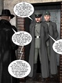 3d nazi officer interrogates beautiful - Picture 7