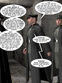 3d nazi officer interrogates beautiful - Picture 9
