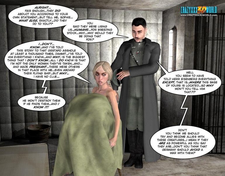770px x 604px - 3d nazi officer interrogates beautiful - Cartoon Sex - Picture 13