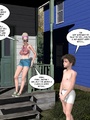 Young slim 3d guy seduced by older woman - Picture 3