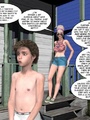 Young slim 3d guy seduced by older woman - Picture 4