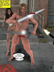 Naked knight and his 3d nude girlfriend came - Cartoon Sex - Picture 5