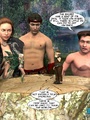 Naked knight and his 3d nude girlfriend - Picture 15
