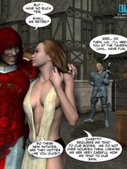 Very dirty gang bang action in the medieval - Cartoon Sex - Picture 3