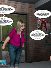 Young 3d guy in the basement cums all over - Cartoon Sex - Picture 6