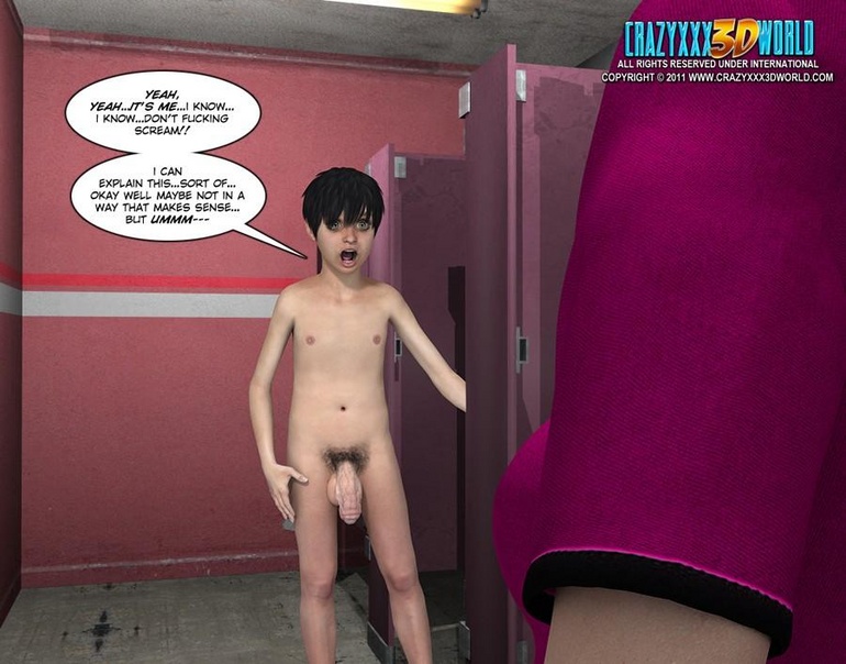 Big cocked young 3d dude gonna fcuk three - Cartoon Sex - Picture 5