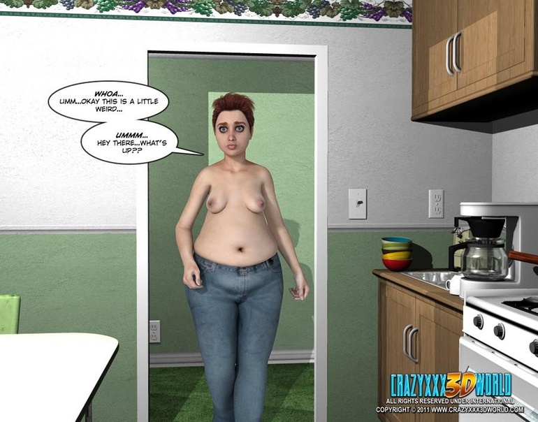 Petite young 3d babe talking all nude with - Cartoon Sex - Picture 15