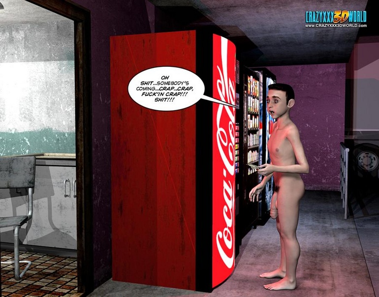 All nude 3d dude with rockhard dick seduced - Cartoon Sex - Picture 4