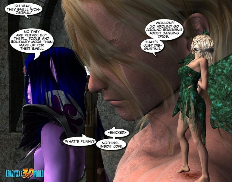 Purple perfect body 3d elf babe rides an - Cartoon Sex - Picture 12