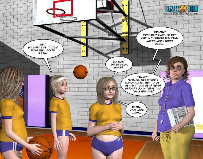 Check out 3d cheerleaders change in the - Cartoon Sex - Picture 16