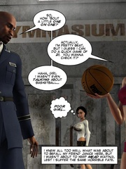 Super hot busty 3d basketball player strips - Cartoon Sex - Picture 4
