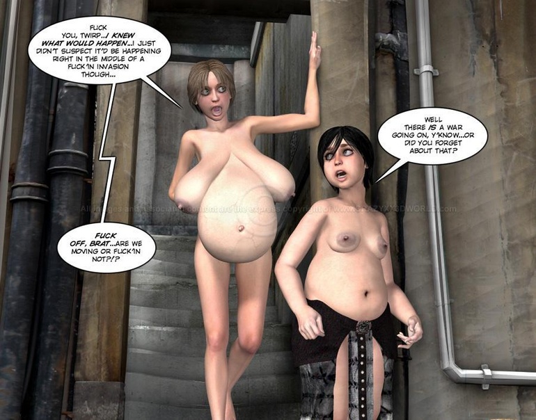 Strange three tittied 3d alien girl fucked - Cartoon Sex - Picture 7