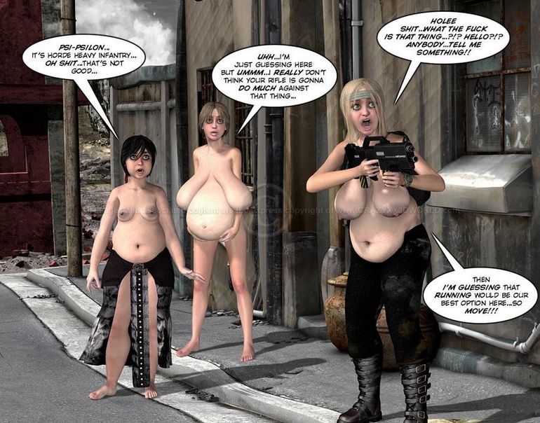 Strange three tittied 3d alien girl fucked - Cartoon Sex - Picture 8