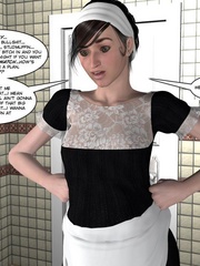 Perfect body 3d maid in sexy uniform and - Cartoon Sex - Picture 6