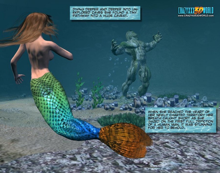 Sexy perfect tits 3d mermaid wants to know - Cartoon Sex - Picture 7