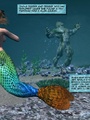 Sexy perfect tits 3d mermaid wants to - Picture 7