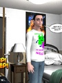 Horny naked 3d couple making virtual - Picture 2