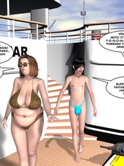 Sex hungry young 3d couple reached desert - Cartoon Sex - Picture 4