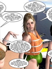 Young 3d guy with big dick and cute petite - Cartoon Sex - Picture 10